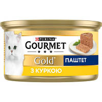 Паштет для кошек Purina Gourmet Gold. С курицей 85 г 7613031381494 n