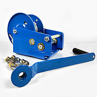 Ручна лебідка 0.9 т BST R 2000 LBS сталевий трос Husar Winch