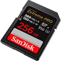 Карта памяти SanDisk 256GB SDXC class 10 UHS-I Extreme Pro SDSDXEP-256G-GN4IN n