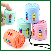 Детская головоломка банка Cans Spinner Cube, головоломка антистресс для детей укр