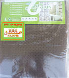 Шторка для ванної кімнати Shower curtain, однотонна коричнева. Розмір 200х180 див., фото 2