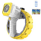 Пістолет з мильними бульбашками (генератор мильних бульбашок) ЗЕЛЕНИЙ арт. 777-30 A, фото 8