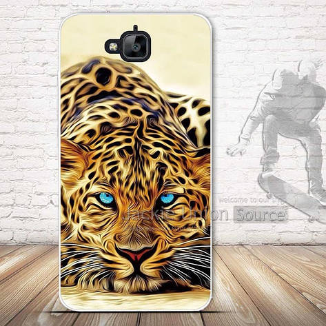 Силіконовий чохол на Huawei Y6 Pro з картинкою леопард, фото 1