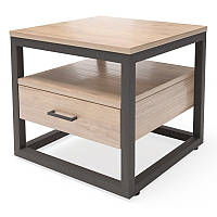 Прикроватный столик в стиле LOFT (NS-1490) SE, код: 6671251