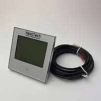 Сенсорний програмований WiFi терморегулятор HeatTech HTW129-240 Білий для теплої підлоги