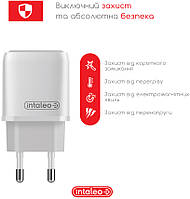 Сетевое зарядное устройство для телефона Intaleo TCGQPD120L White (1283126510007)