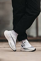 Трендовые текстильные белые мужские кроссовки Nike Air ZOOMX VaporFly, легкие летние кроссы найк для мужчин 41
