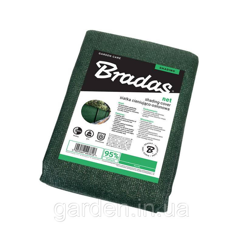 Сітка для затінення, захисна, 95%, 160 г/м², 1,5х10м, AS-CO16015010GR/P