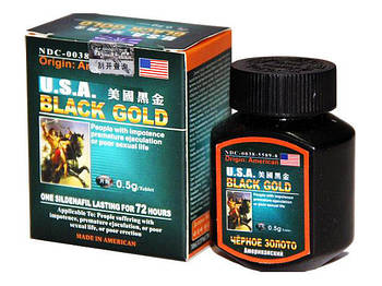 Американське Чорне золото (USA Black Gold) — препарат для потенції hotdeal