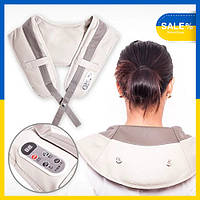 Ударный вибромассажер для спины плеч и шеи Cervical Massage Shawls best