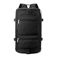 Рюкзак спортивний Merlion, 29x29x49cm, з плечовим ременем, Black