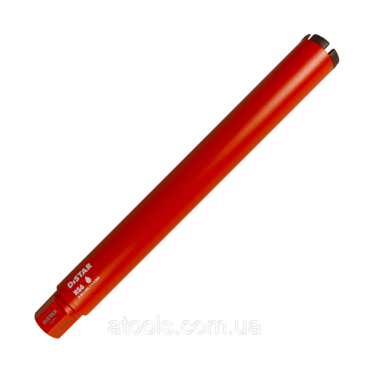 Коронка алмазна по залізобетону Distar 57x450-5x1 1/4 RS6