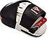 Лапи боксерські RDX T1 Curved White/Black, фото 3