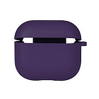Чехол с микрофиброю Silicone Case Airpods 3 Purple DH, код: 8294100