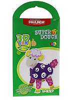 PAULINDA Масса для лепки Super Dough 3D FUN Овечка Hutko Хватай Это