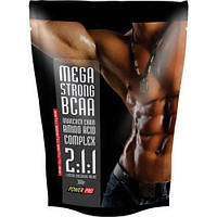 Аминокислота BCAA для спорта Power Pro Mega Strong BCAA 300 g 60 servings Без вкуса IN, код: 7521004