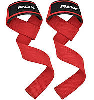 Лямки для тяги RDX W1 Gym Single Strap Red Plus