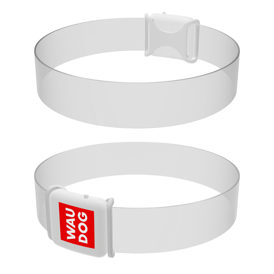 Нашийник для собак з підсвіткою WAUDOG LED, магнітна застібка, Ш 25 мм, Д 60 см, фото 1