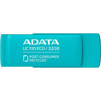 USB флеш наель ADATA 32GB UC310 Eco Green USB 3.2 UC310E-32G-RGN n