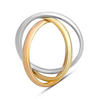 Золотое кольцо ВысокогоКачества без камней (2072607) 17.5 размер