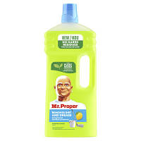 Средство для мытья пола Mr. Proper Чистота и блеск Лимон 1.5 л 5410076957484 n