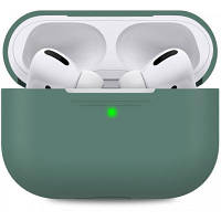 Чехол для наушников MakeFuture Apple AirPods Pro Silicone Green MCL-AAPGN n