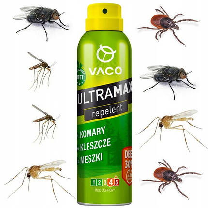 Спрей від комарів та кліщів 170 мл ULTRAMAX [VACO], фото 1