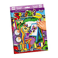 Набор для творчества SandArt Danko Toys SA-02-01 10 фреска из песка Пони NX, код: 8397271
