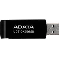 USB флеш наель ADATA 256GB UC310 Black USB 3.0 UC310-256G-RBK n