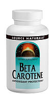 Бета каротин Витамин А Source Naturals 25000IU 100 желатиновых капсул (SN0403) QT, код: 1724743