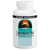 Коэнзим витамина В6 Source Naturals 25 мг 120 таблеток для рассасывания (SN0267) QT, код: 1724754