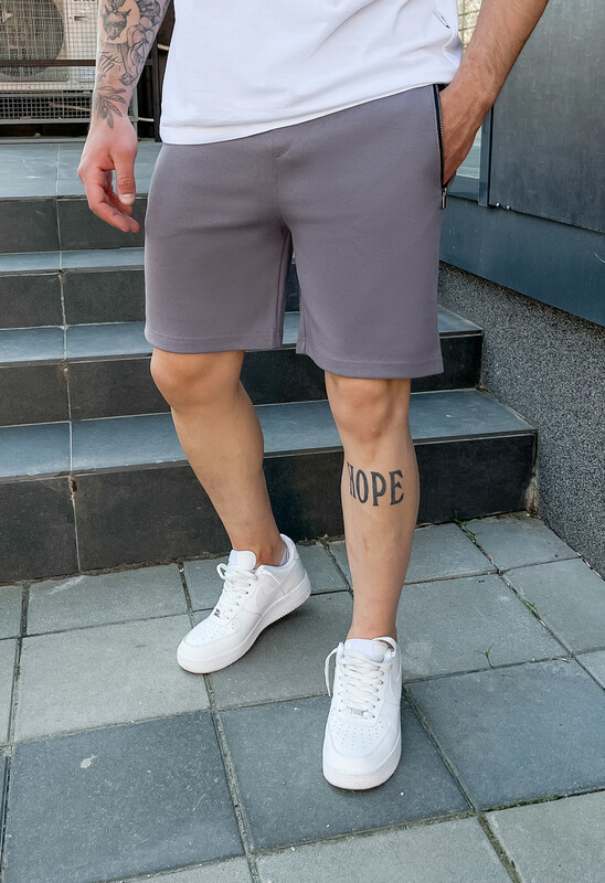 Світло-сірі чоловічі шорти Staff ley light gray