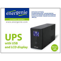 Источник бесперебойного питания EnerGenie EG-UPS-034 1500VA LCD EG-UPS-034 n