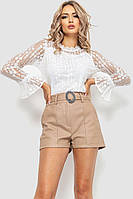 Блуза женская классическая гипюровая белый 204R156 Ager S-M IN, код: 8311075