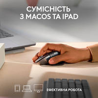 Мышка Logitech MX Master 3S For Mac Performance Wireless Space Grey 910-006571 n
