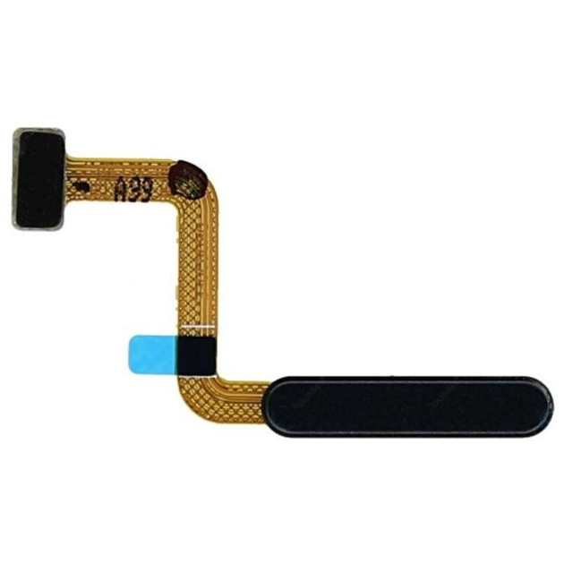 Шлейф Samsung M317 Galaxy M31s/ M515F Galaxy M51 зі сканером відбитку пальця black, фото 1