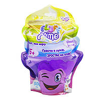 Слайм Fluffy Slime укр 500 г фиолетовый Dankotoys (FLS-02-01U) UL, код: 2332275