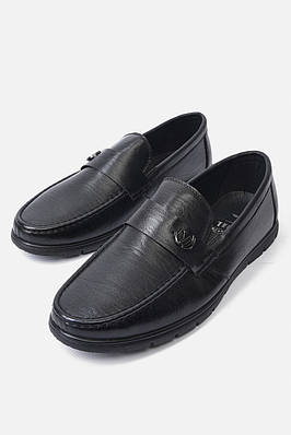 Туфлі чоловічі чорного кольору 179779T Безкоштовна доставка