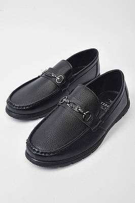 Туфлі чоловічі чорного кольору 179782T Безкоштовна доставка