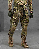 Летние штурмовые штаны Ambrosia Тактические летние штаны мультикам с карманами под рожки для военных