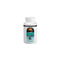 Витамин K Source Naturals Vitamine K 500 mcg 200 Tabs UP, код: 7737457