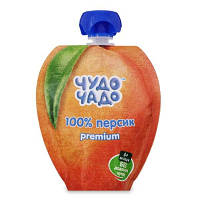 Детское пюре Чудо-Чадо Premium Персик без сахара 90 г 4820016254121 n