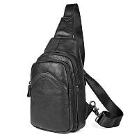 Мини-рюкзак мужской на одну шлейку JD4013A John McDee 30.5 × 18 × 5.5 Черный PZ, код: 6832803
