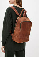 Жіночий шкіряний рюкзак TARWA RB-2008-3md Рудий DH, код: 6717785