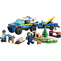 Конструктор LEGO City Мобильная площадка для дрессировки полицейских собак 197 деталей 60369 n