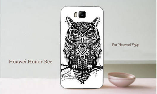 Чохол бампер силіконовий на Huawei Y5c Y541 з картинкою Сова Абстракція, фото 1