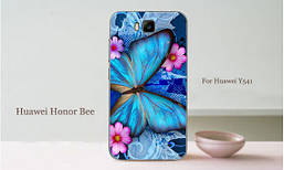 Чохол бампер силіконовий на Huawei Y5c Y541 з картинкою шаблезубий тигр, фото 4