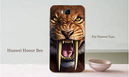 Чохол бампер силіконовий на Huawei Y5c Y541 з картинкою Ейфелева вежа нарисованая, фото 4