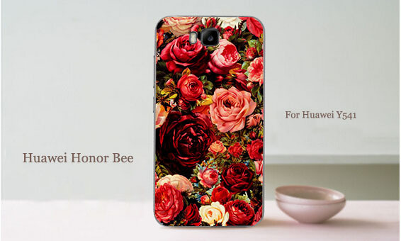 Чохол бампер силіконовий на Huawei Y5c Y541 з картинкою Троянди