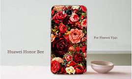 Чохол бампер силіконовий на Huawei Y5c Y541 з картинкою Ейфелева вежа нарисованая, фото 2